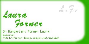 laura forner business card